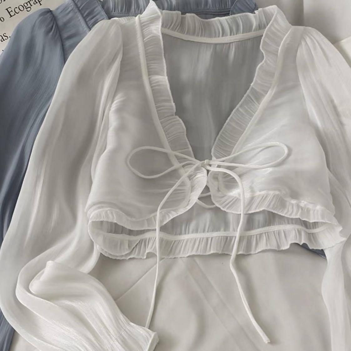 White see sales through cardigan