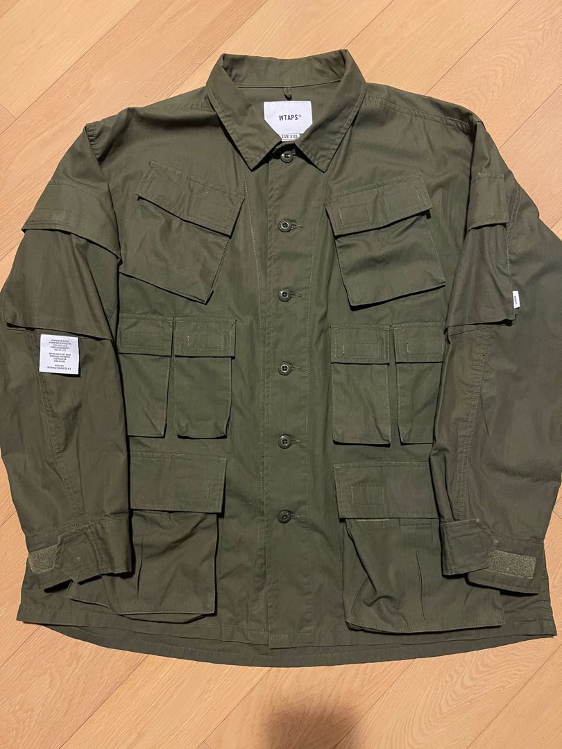 肩幅51cm極美品 WTAPS MODULAR L/S RIPSTOP パラサイトポケット ...