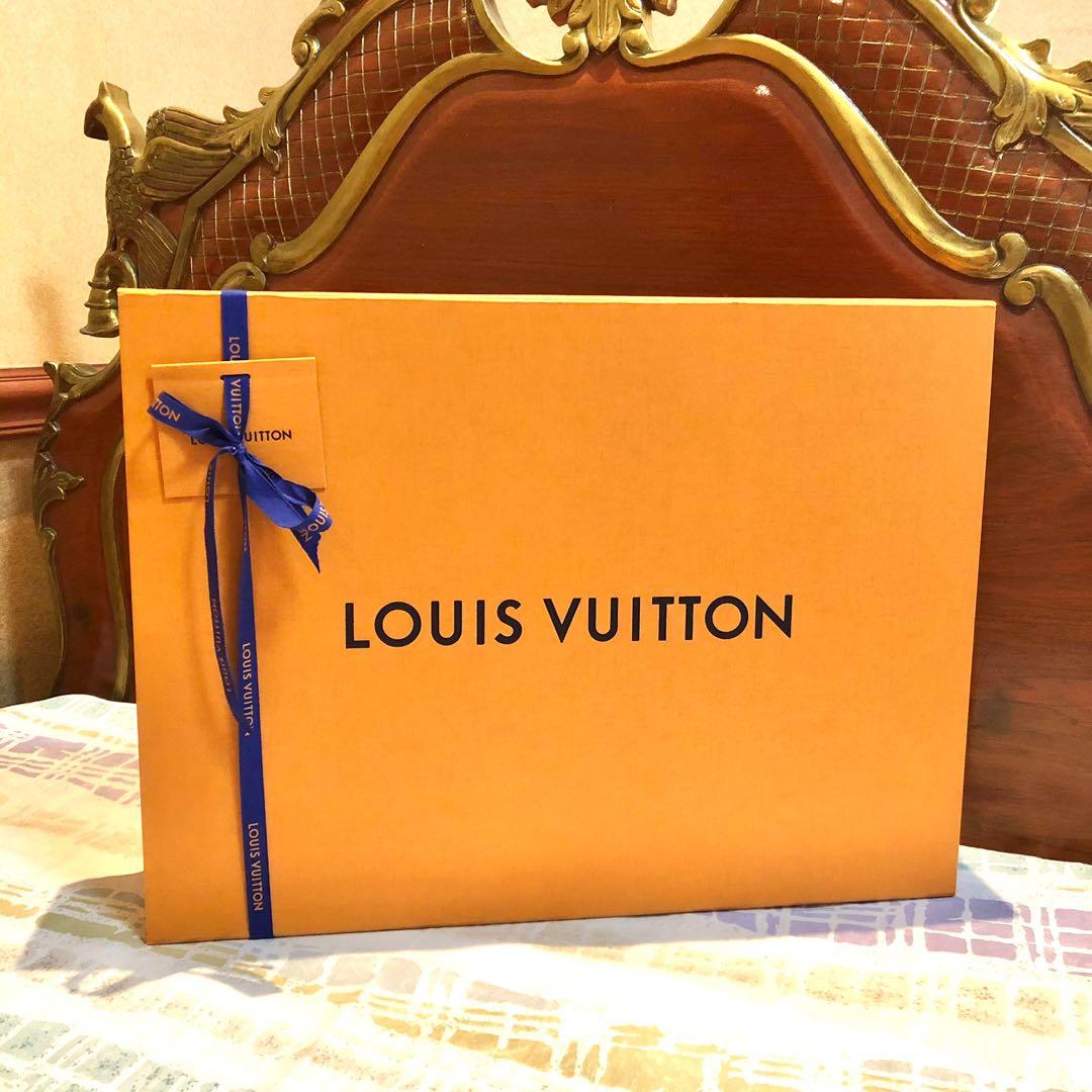 💯AUTHENTIC Paperbag Louis Vuitton original paper bag empty box package packing  packaging lv storage big large xl, Luxury, Bags & Wallets on Carousell