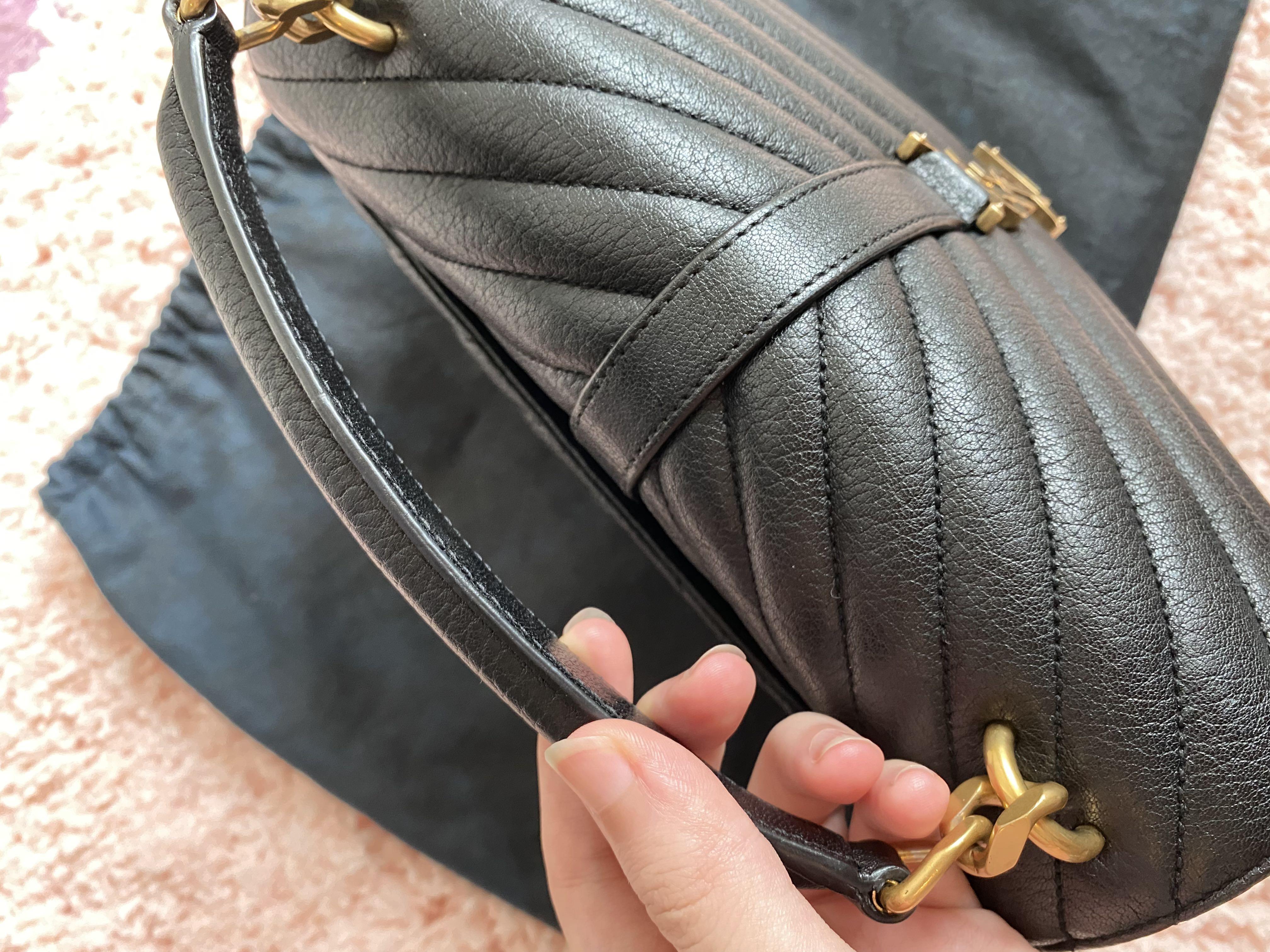 Ysl college medium gold hardware hotsell