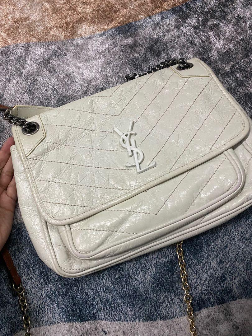 YSL niki in white authentic 2017 Women s Fashion Bags