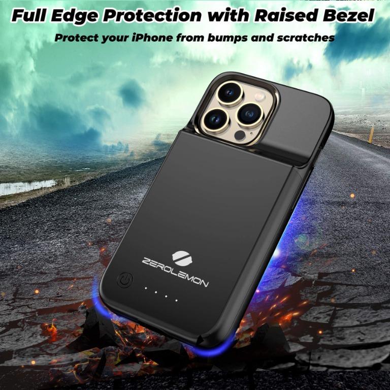 ZeroLemon 5000mAh Battery Case for iPhone 13 & iPhone 13 Pro, Mobile ...