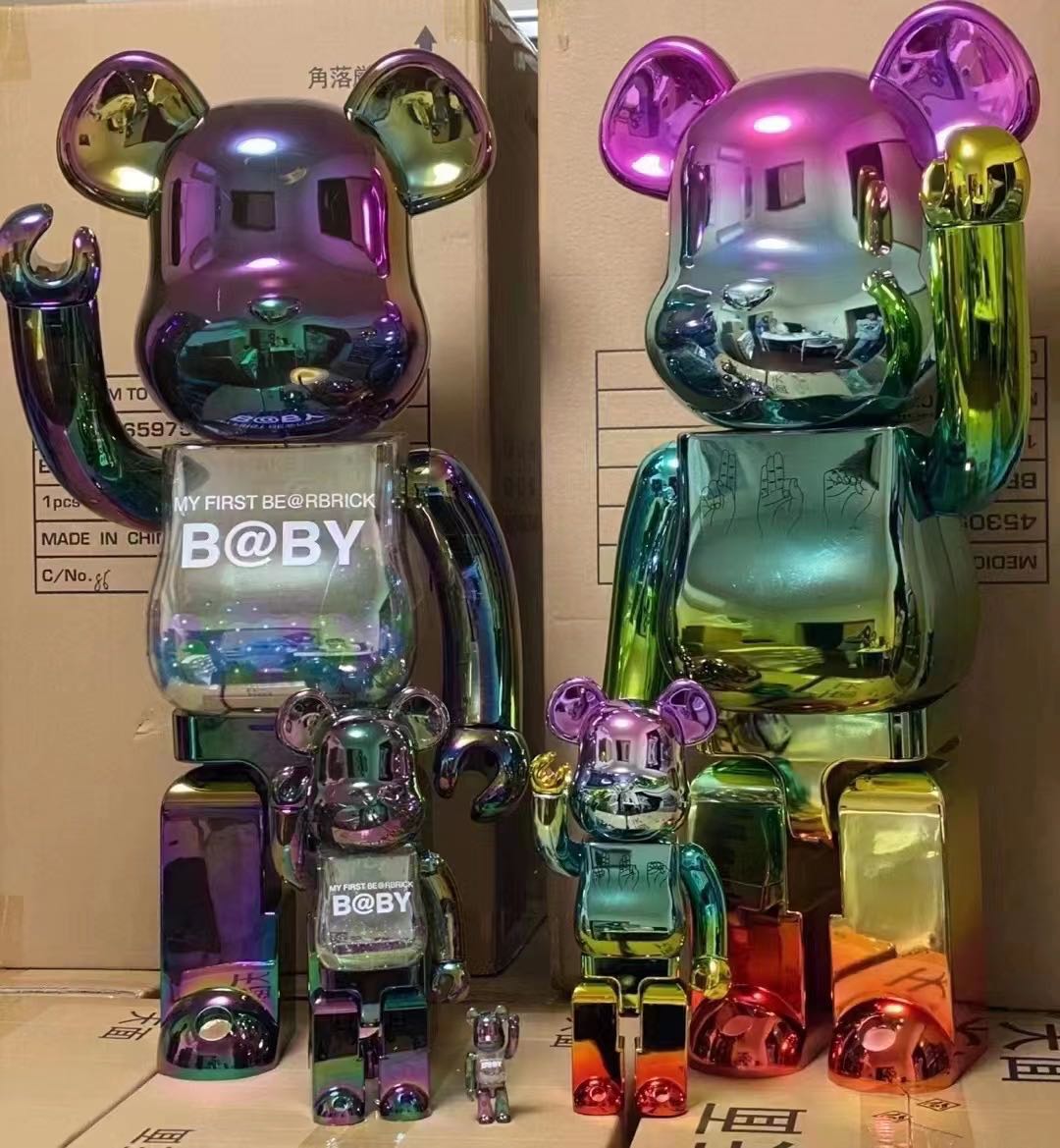 MY FIRST BE@RBRICK CLEAR BLACK CHROMEまぼろしのパレード ...