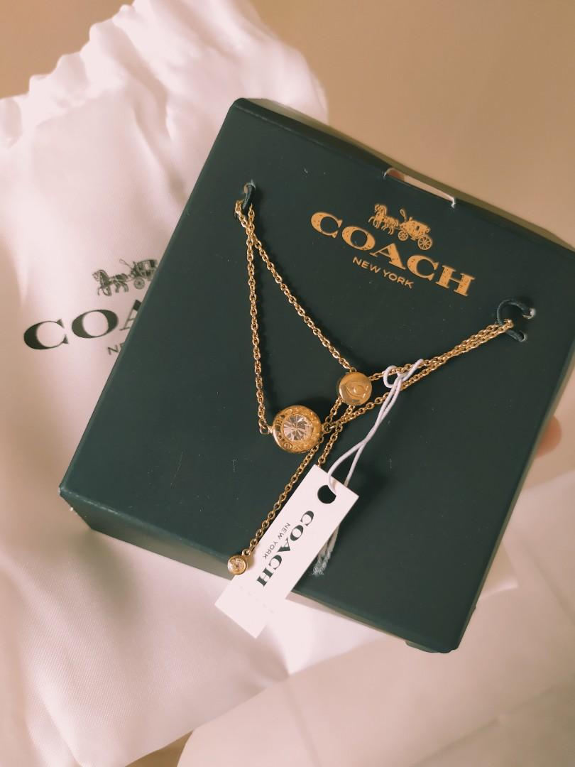 Coach open circle best sale slider bracelet