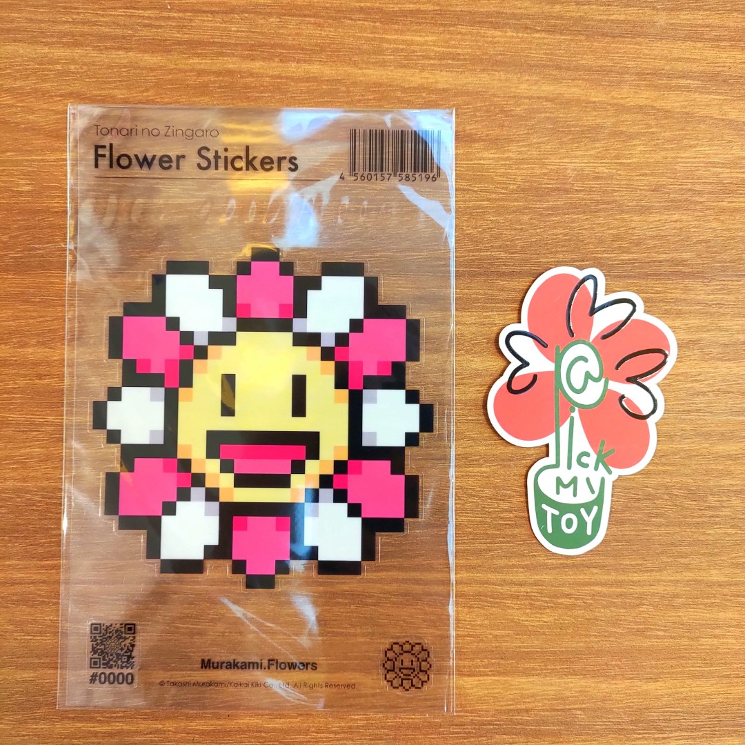 村上隆花花透光貼紙(像素) Murakami.Flowers #0000 Stickers A, 興趣及