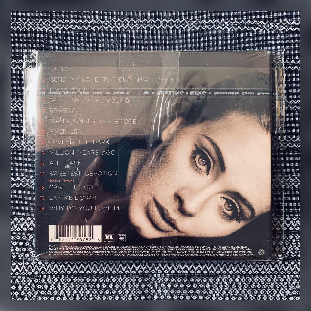 Adele - 25 (Bonus Track Edition) CD