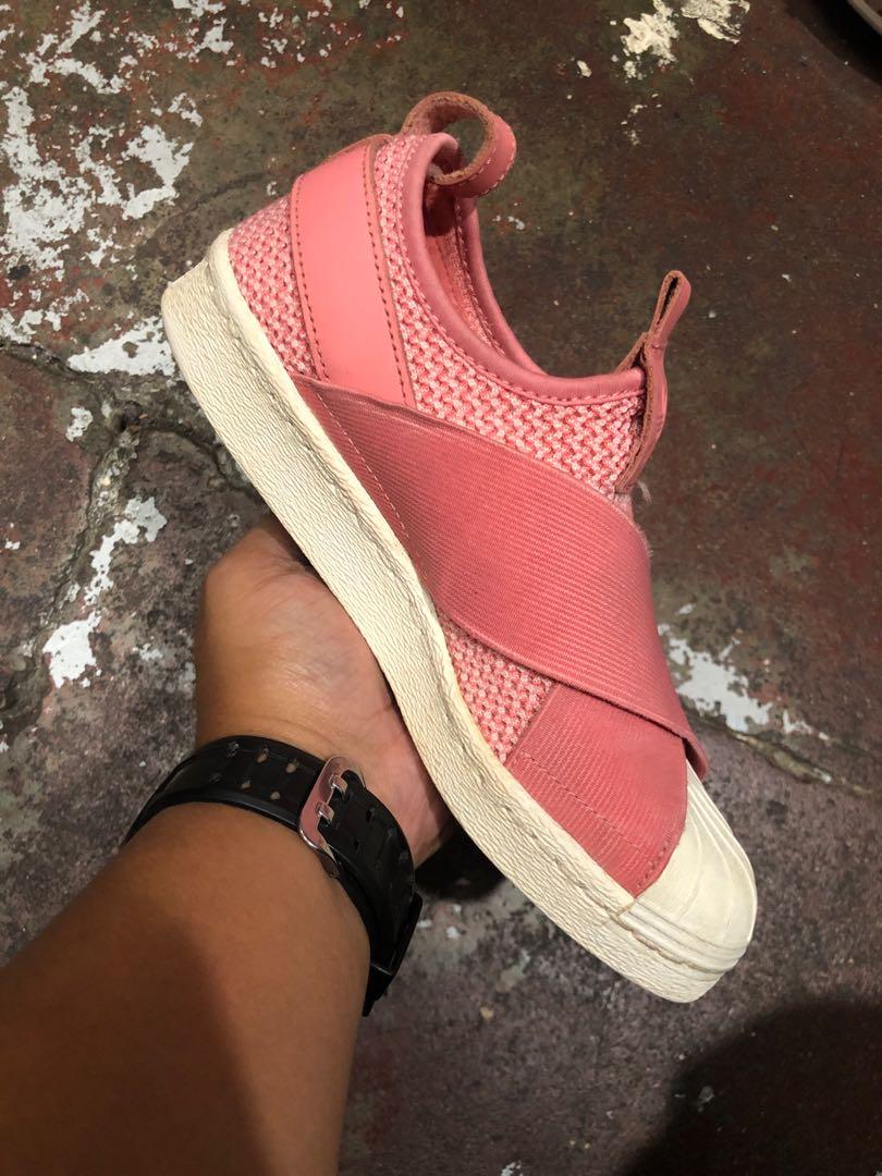 Adidas superstar slip on tactile rose hotsell