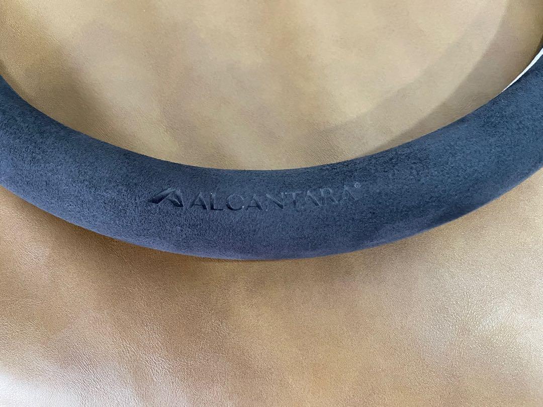 Alcantara Steering Wheel Cover, Car Accessories, Accessories on Carousell