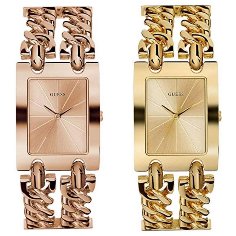 Authentic Guess W1117L2 W1117L3 Heavy Metal Bracelet Women s Watch Women s Fashion Watches Accessories Watches on Carousell