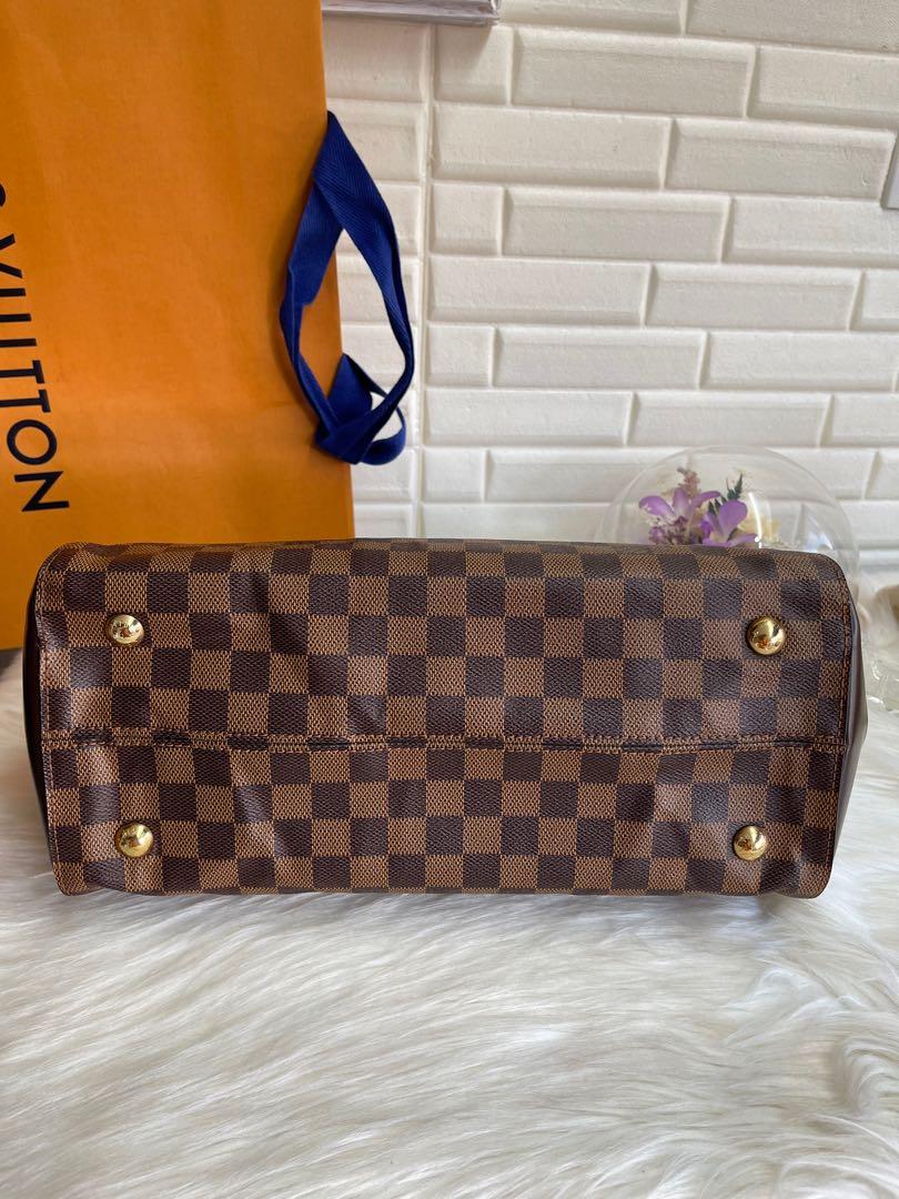 Authentic Louis Vuitton Rivoli MM Size In Damier Ebene Canvas/Leather Two  Way Handbag, Luxury, Bags & Wallets on Carousell