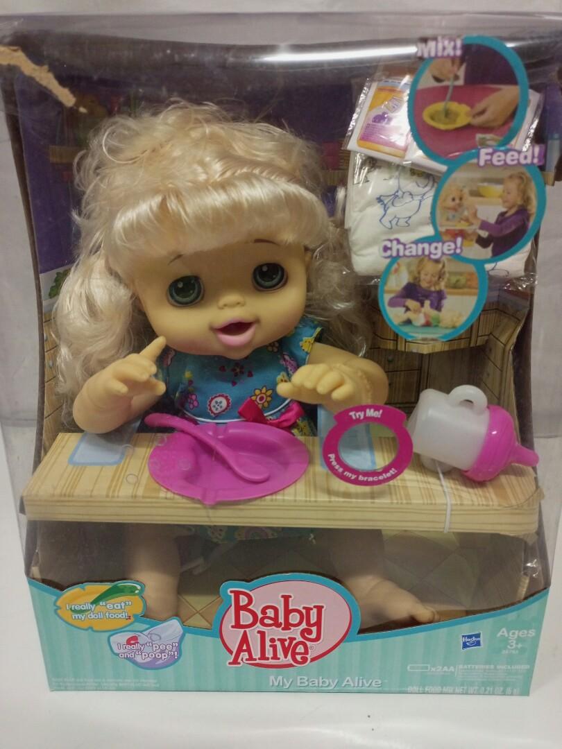 Baby Alive Big Can Pee And Poop And Say 30 Phrases Words