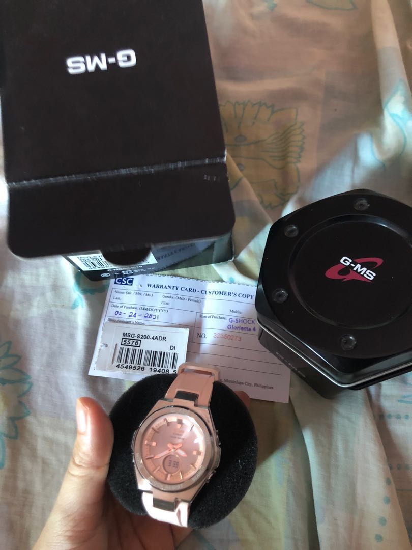Baby G casio MSG S200 4ADR Luxury Watches on Carousell