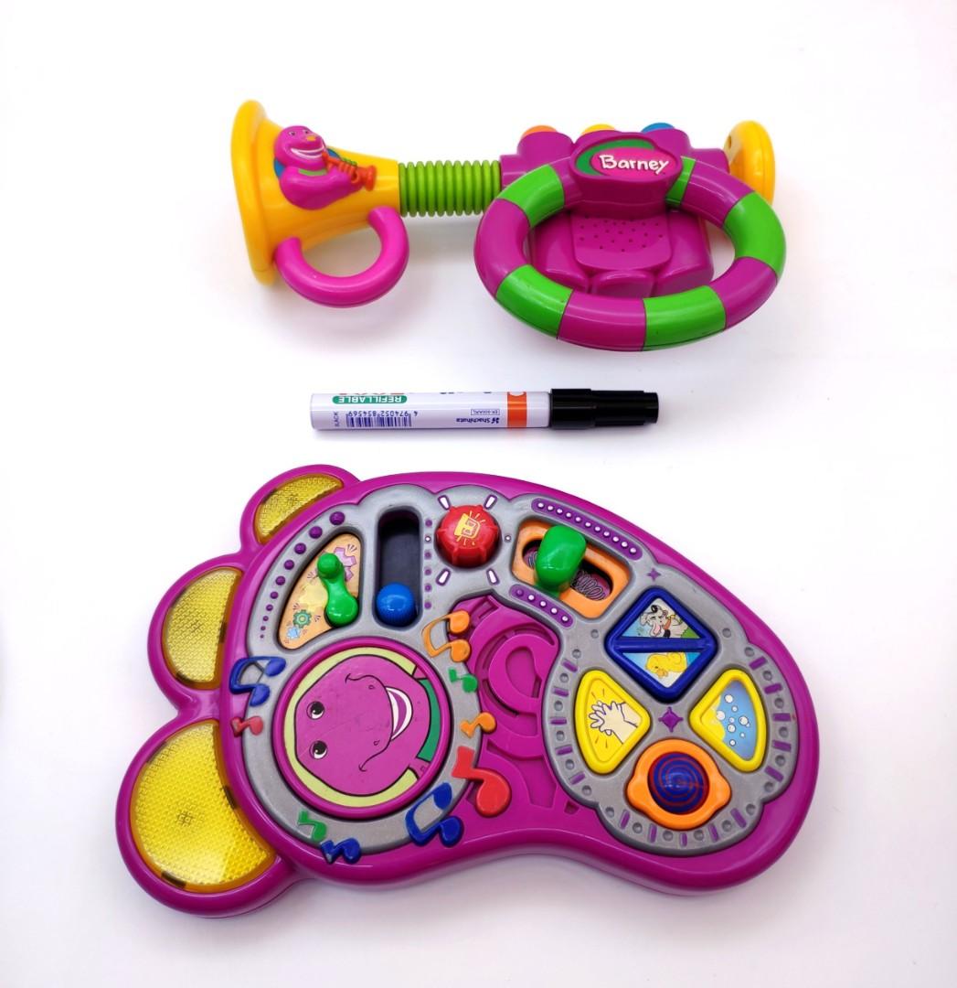Barney musical shop toys