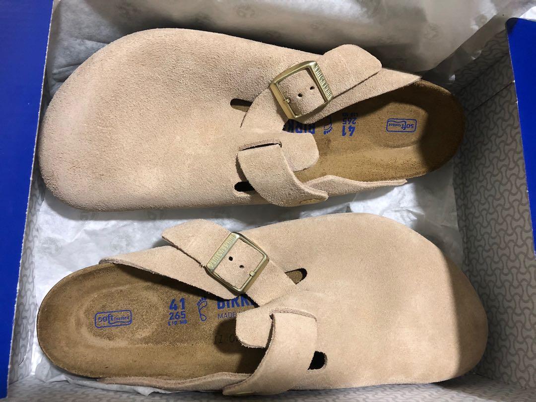 Birkenstock top nude suede