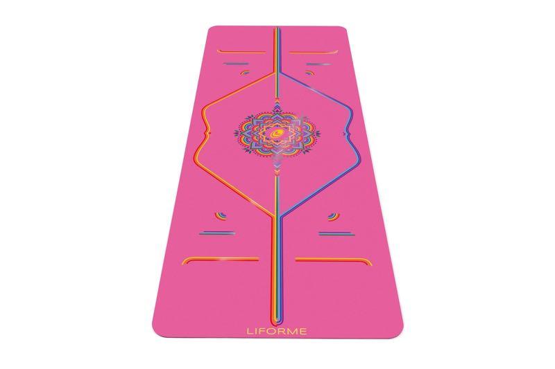 BNIB - Liforme Rainbow Grateful Pink Yoga Mat