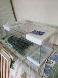 Brand New 3ft crystal tank + solid wood rack