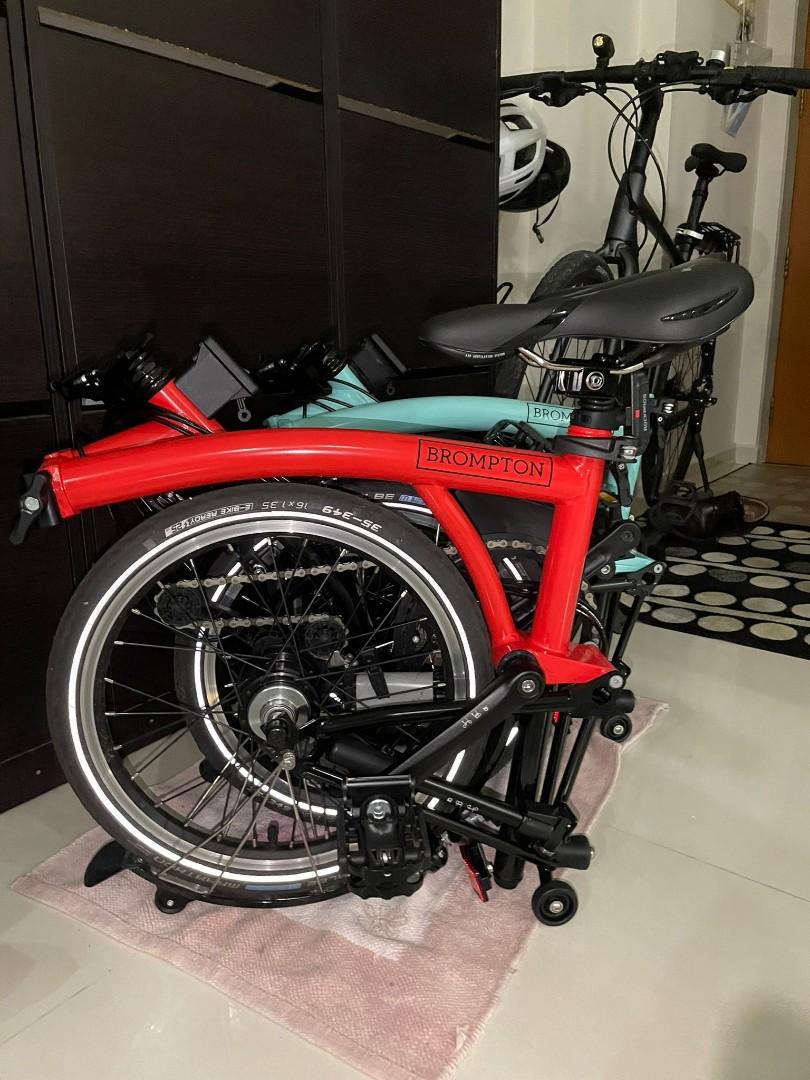 2021 Brompton rocket red M6L Sports Equipment Bicycles Parts Bicycles on Carousell