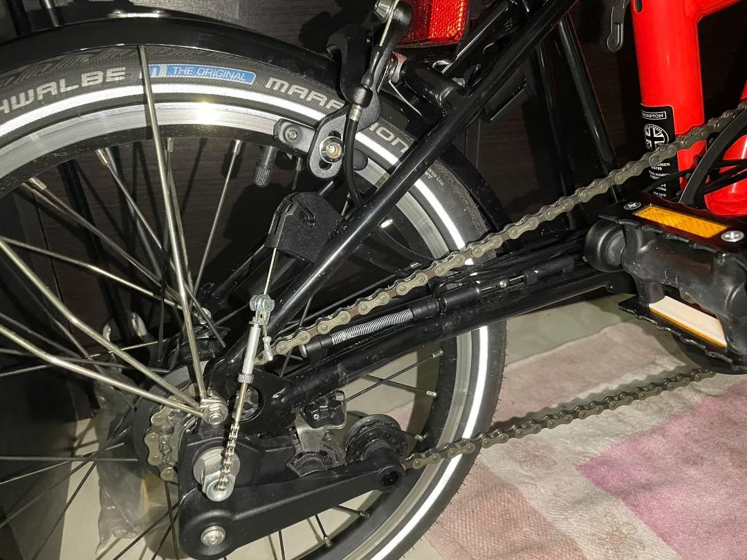 Brompton rocket red 2021 top