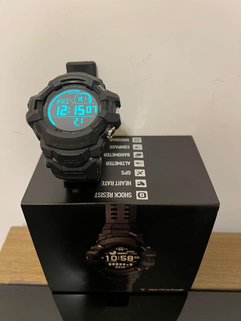 日版Casio G-shock gsw-h1000-1ajr WearOs by Google 智能手錶, 名牌