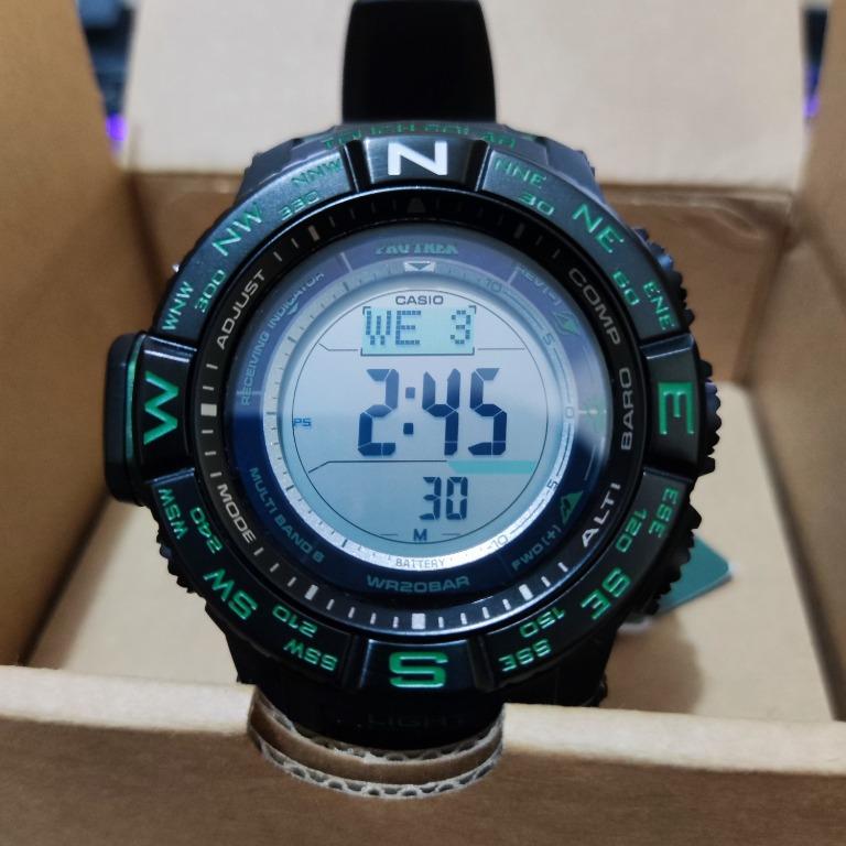 CASIO PRO TREK PROTREK PRW S3500 Watch