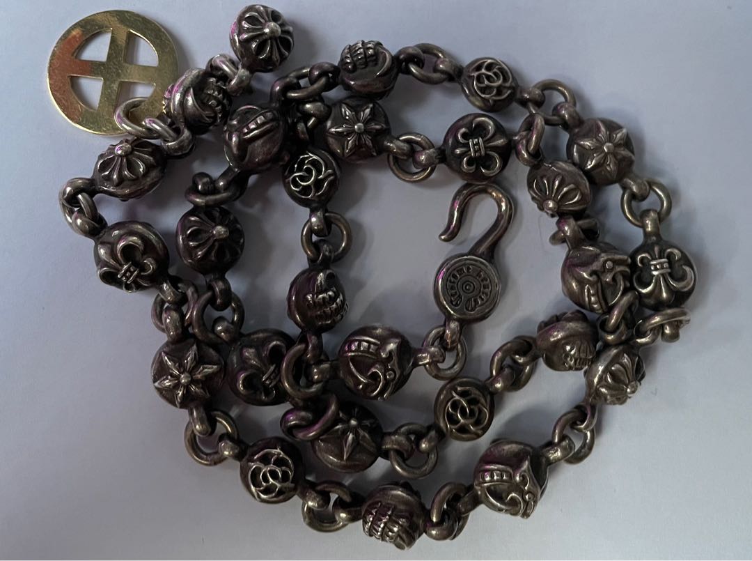 Chrome hearts ball new arrivals chain