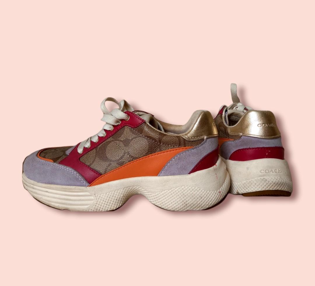 coach multicolor sneakers