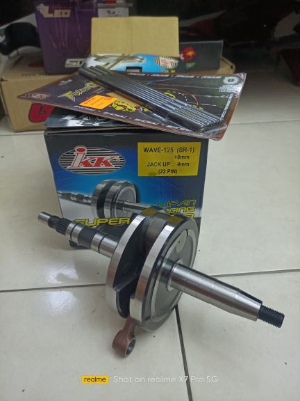 Ex5 crankshaft clearance wave 125