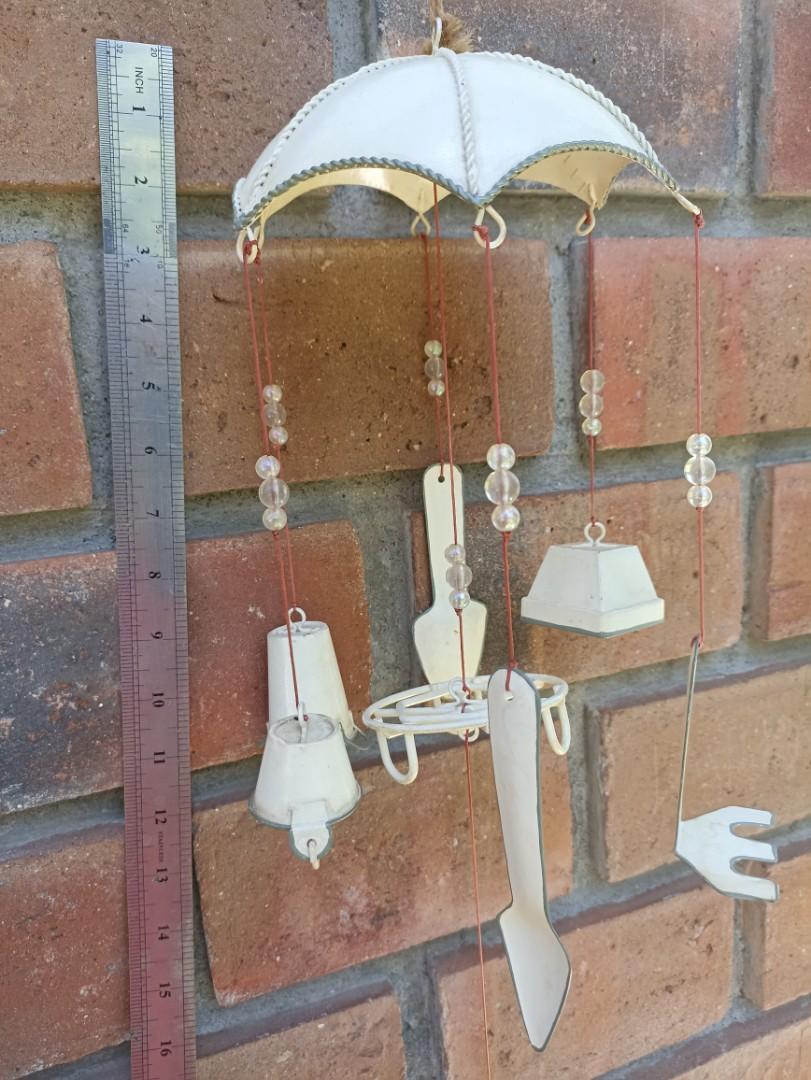Dainty Garden Tools Wind Chime (Category: Gardening Tools & Ornaments) located in Davao. Submitted by papa1919 (Listing ID 1126457219, Image 3). Description: Rare & hard to find collectible. Bought in the U.S. Definitely a conversation piece in your garden patio..