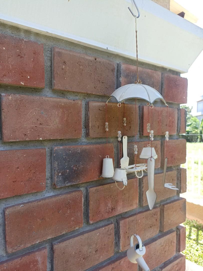 Dainty Garden Tools Wind Chime (Category: Gardening Tools & Ornaments) located in Davao. Submitted by papa1919 (Listing ID 1126457219, Image 1). Description: Rare & hard to find collectible. Bought in the U.S. Definitely a conversation piece in your garden patio..
