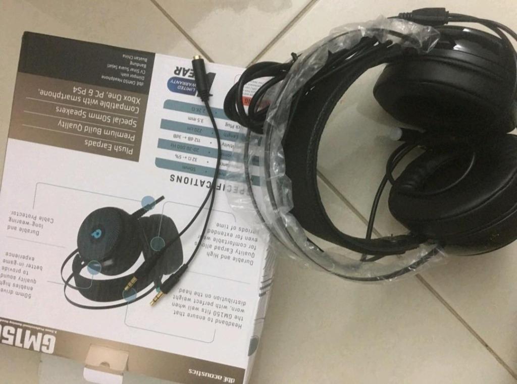 Dbe gm150 3.5 2025 mm professional gaming headphone