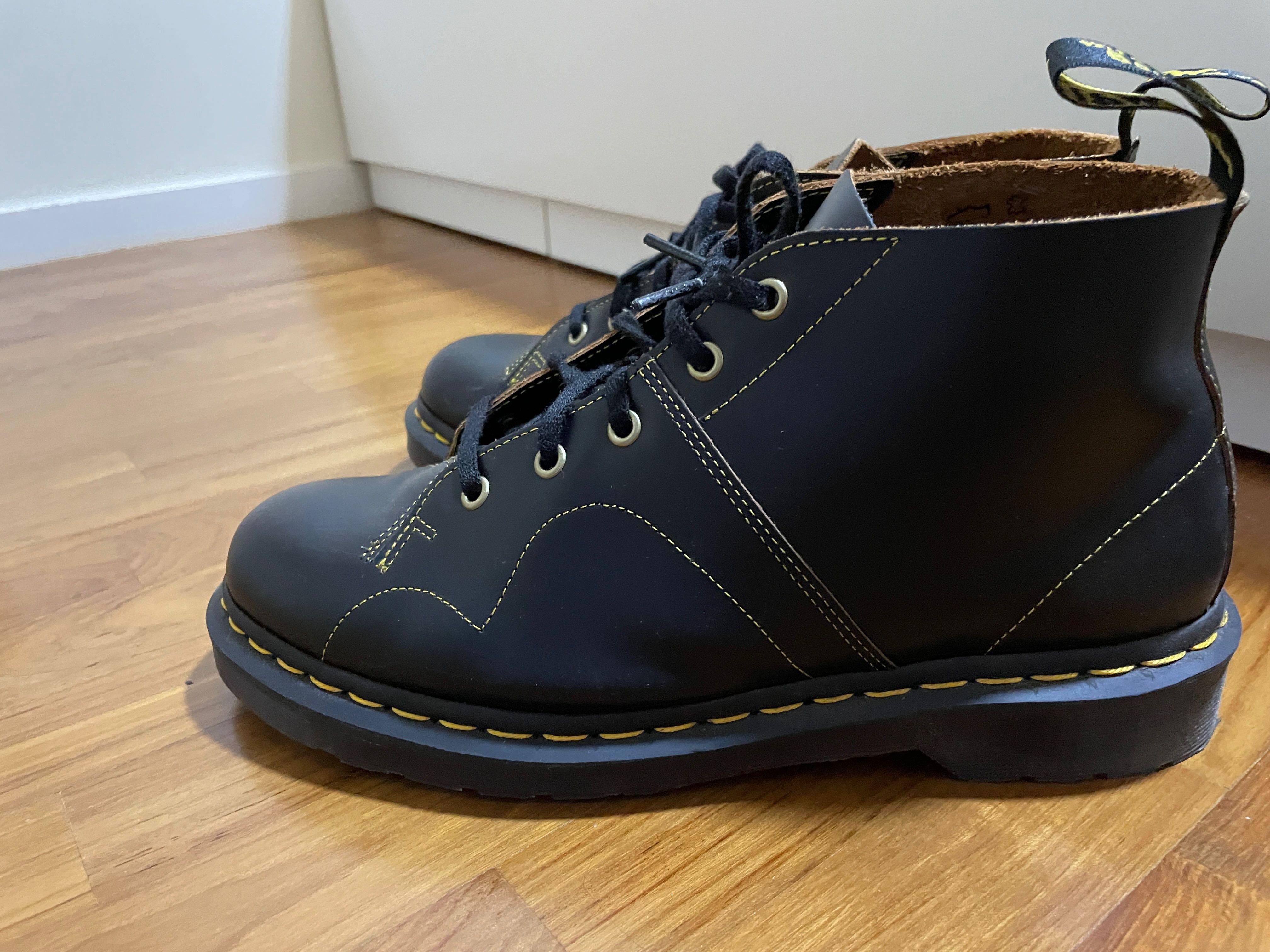 Dr marten deals monkey boots black
