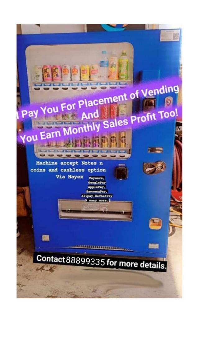 Finding Vending machine location, Bulletin Board, Looking For on Carousell