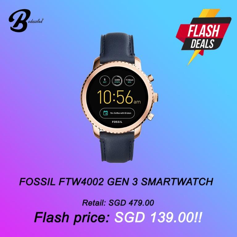 FLASH SALE Fossil Smartwatches Oakley Sutros