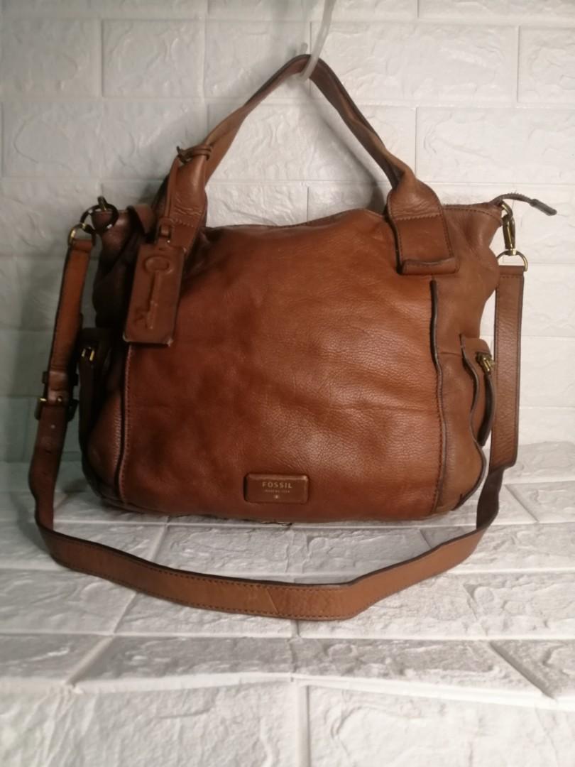 Fossil Emerson Leather Tote Bag