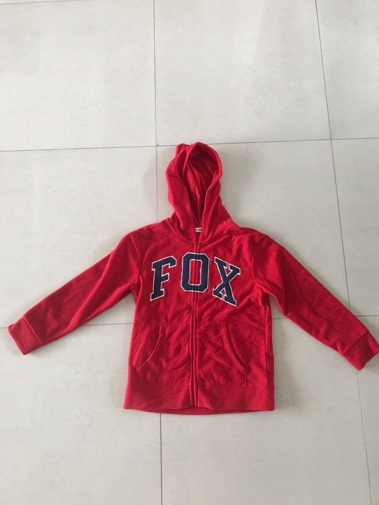 Red hotsell fox hoodie
