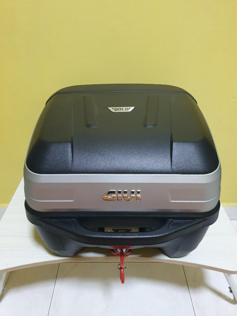 Givi B32 Bold Black Monolock Top Case, Motorcycles, Motorcycle ...