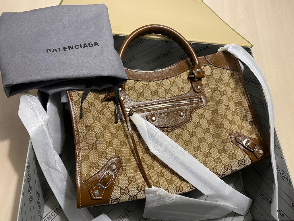 Gucci X Balenciaga The Hacker Project Medium Neo Classic Bag Brand New