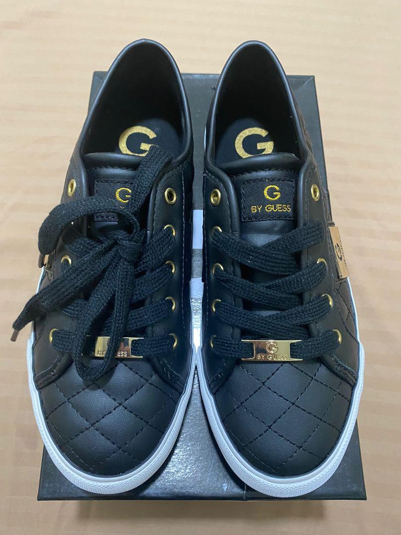 G by Guess Women s Backer2 Lace Up Leather Quilted Pattern
