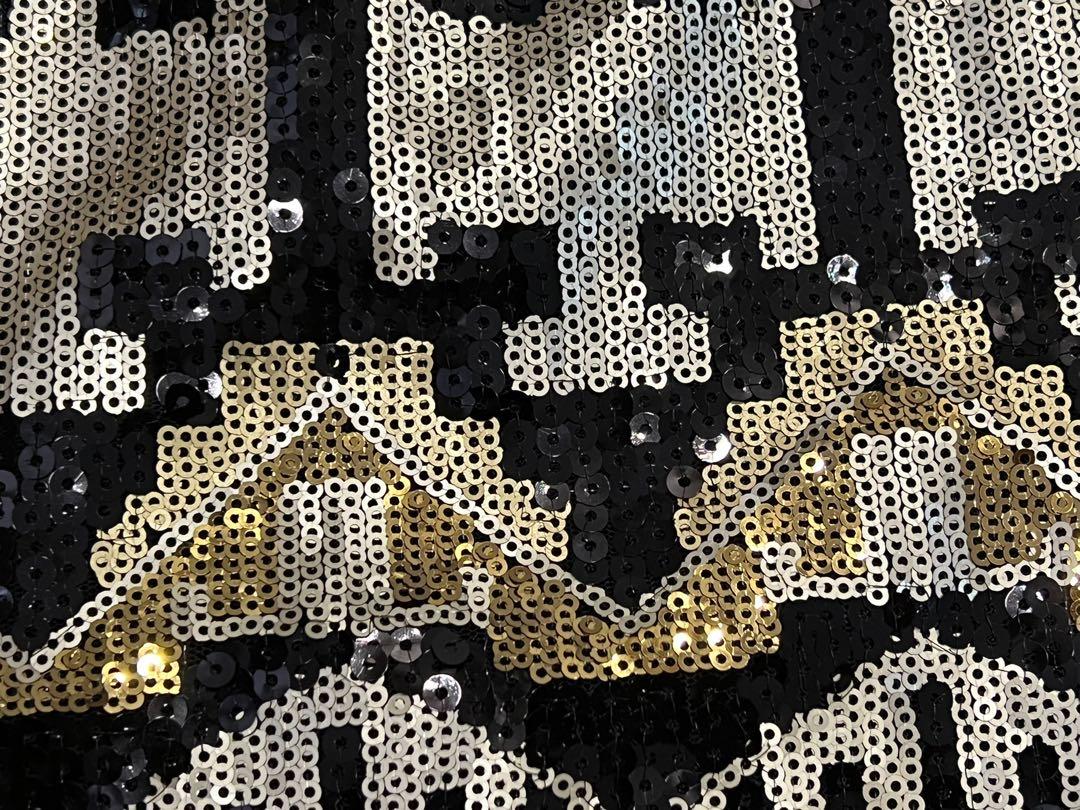Gold sequin shorts h&m on sale