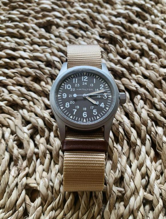 Hamilton khaki field on sale h69429901