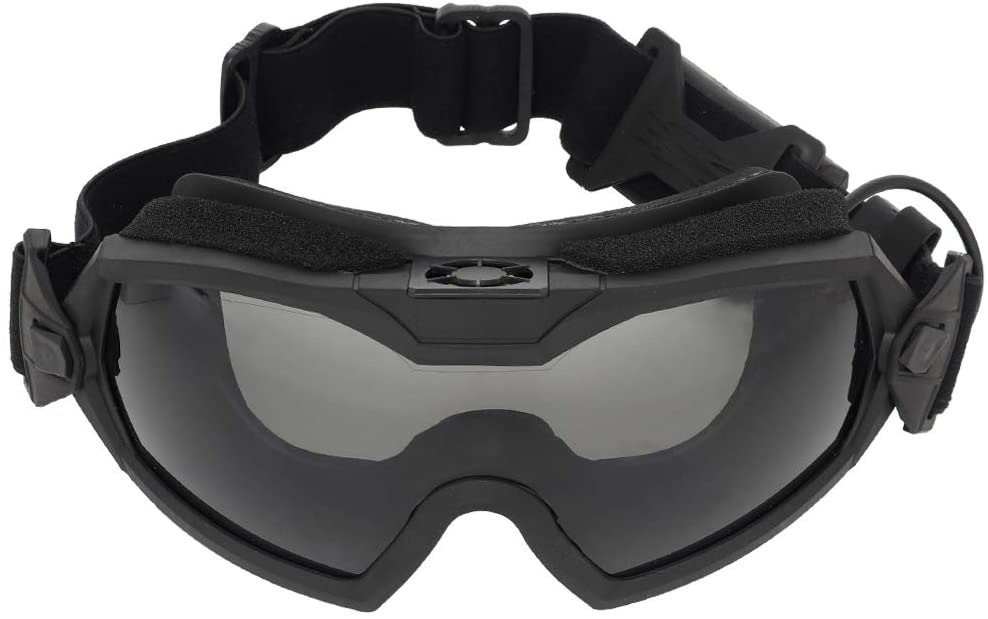 Lunettes Sport JOYASUS Avec Ventilateur – Airsoft, Ski, Snowboard, Vélo – Verres Polycarbonate, étui Inclus