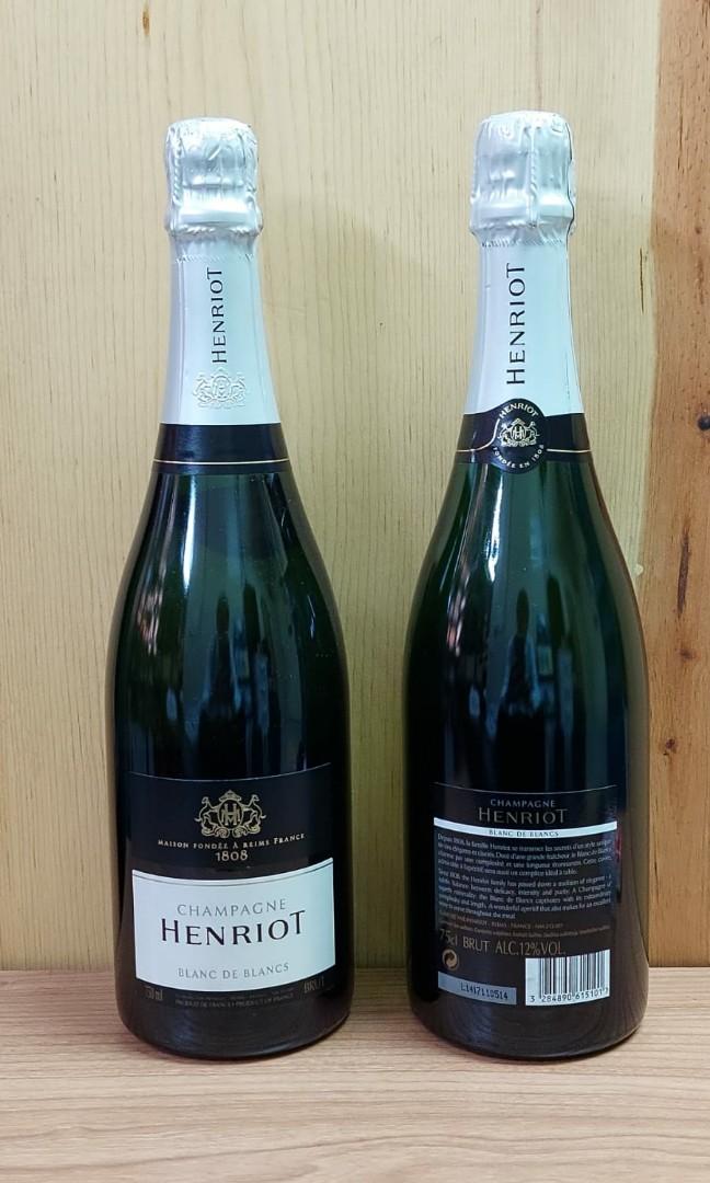 法國香檳,超正,超靚,超優惠,henriot blanc de blanc,330/1枝,640 レトロゲーム 1998年HENRIOT ワイン