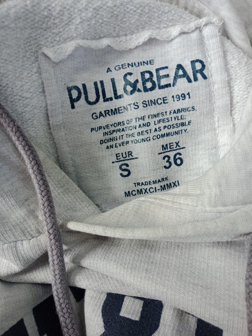 Tag hoodie pull and bear sales original