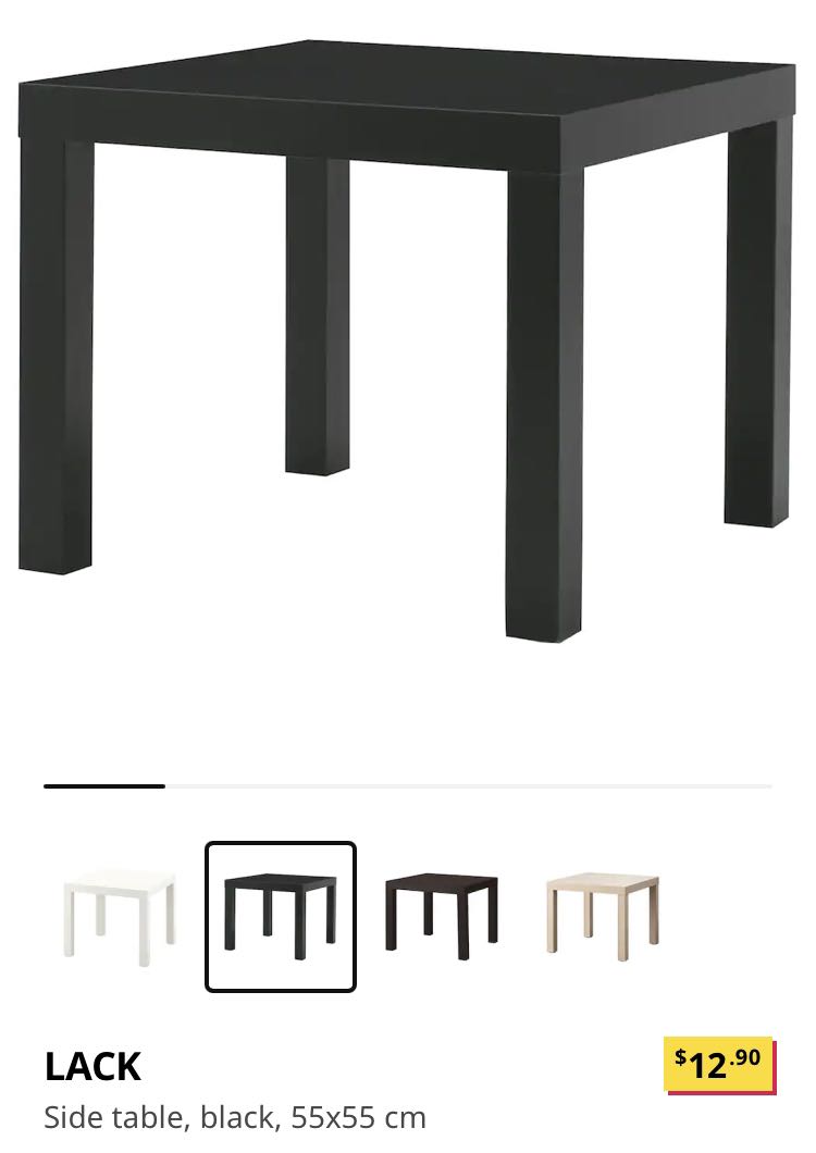 IKEA LACK table, Furniture & Home Living, Furniture, Tables & Sets on