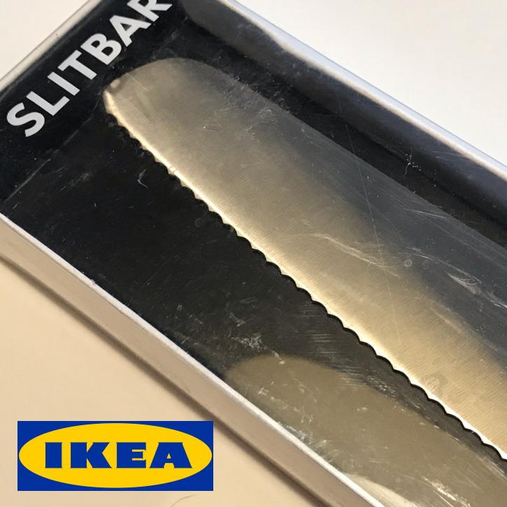 Ikea Slitbar Bread Knife, Furniture & Home Living, Kitchenware