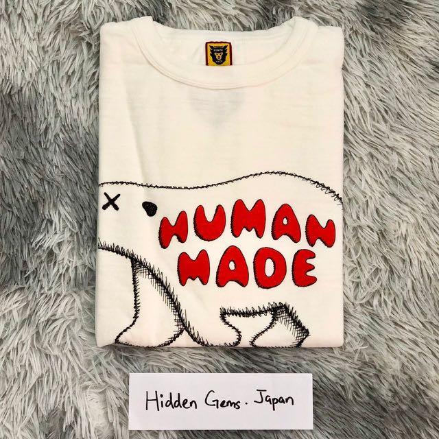 トップスT-SHIRT KAWS HUMAN MADE 2XL - Tシャツ/カットソー(半袖/袖なし)