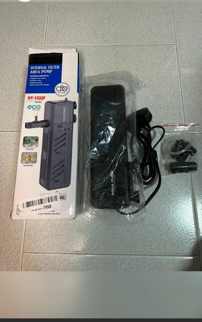 Internal filter AQUA Water pump HY1500F, Pet Supplies, Homes & Other