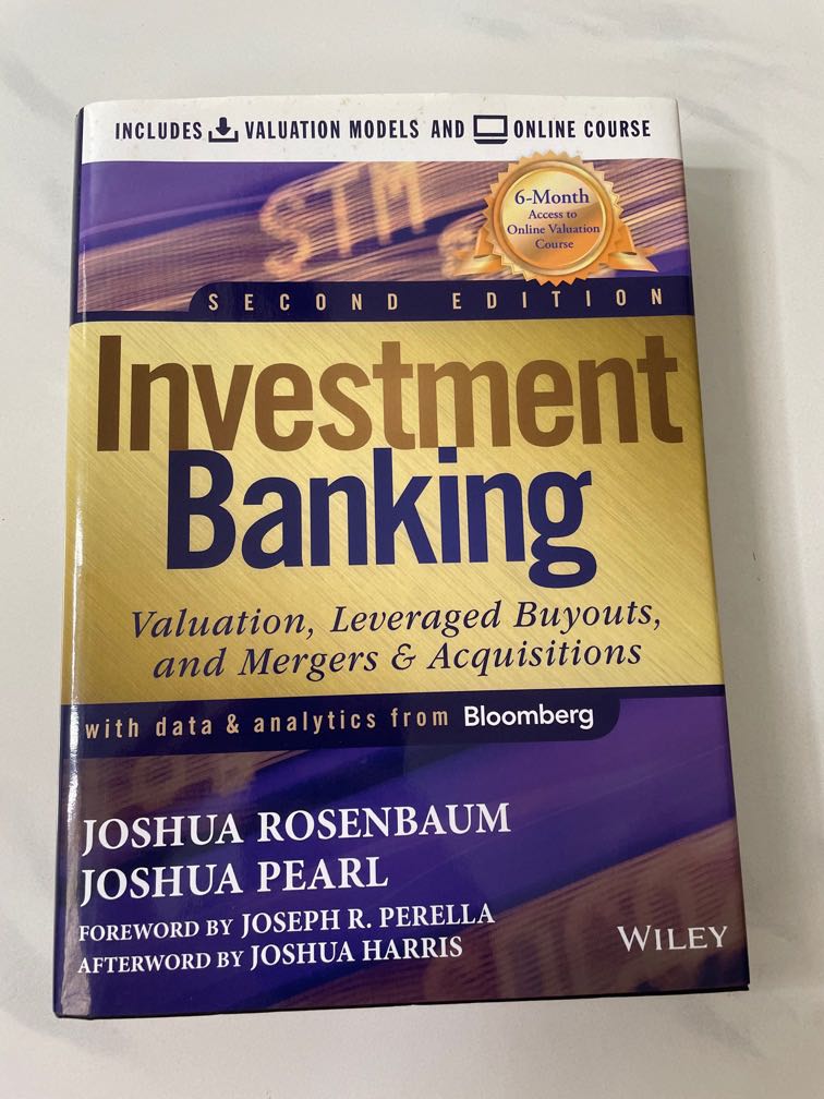 Investment Banking (hardcover), Hobbies & Toys, Books & Magazines