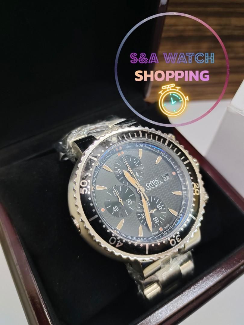 Jam Tangan Oris Great Berrier reff limited edition Chorograph