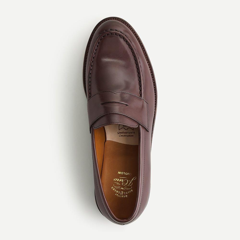 Ludlow penny loafers online